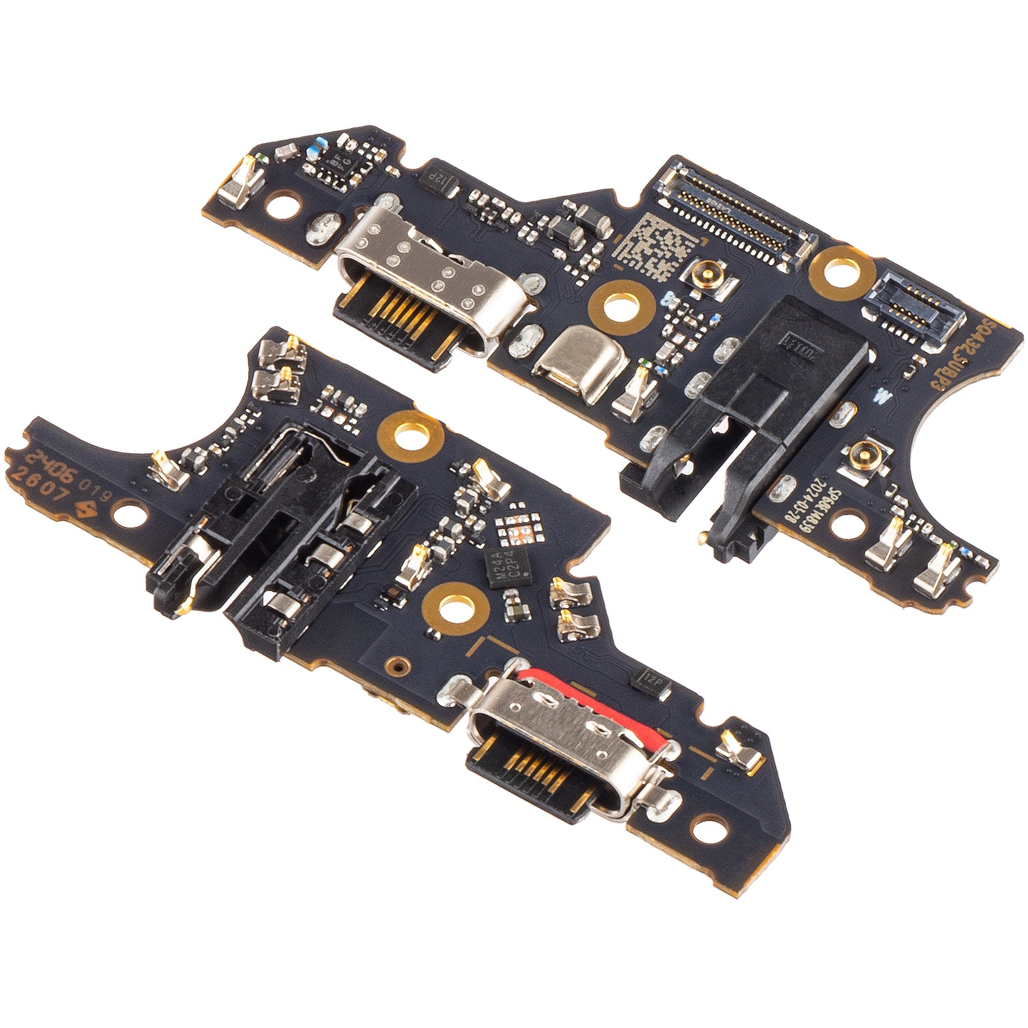 Ladeanschluss-, Audio- und Mikrofonplatine Motorola Moto G34, Service Pack 5P68C23730