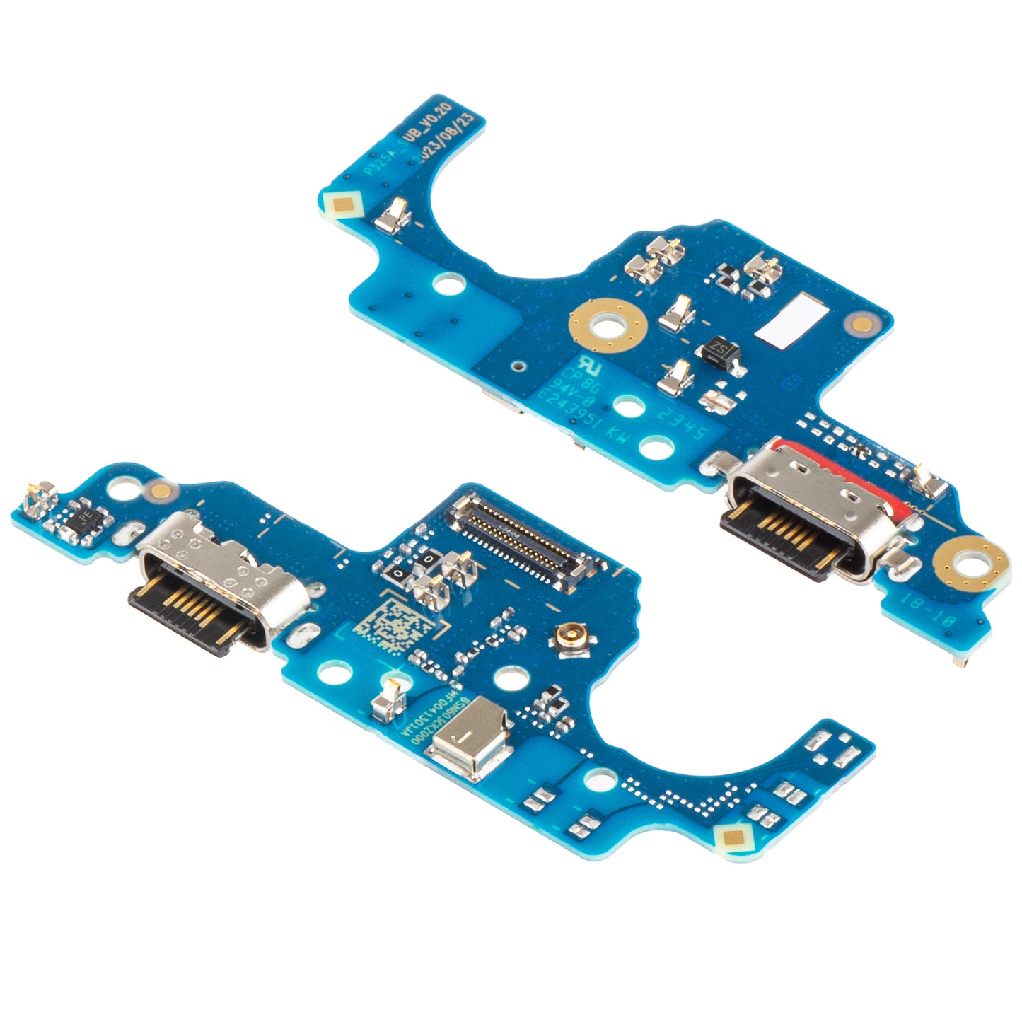 Ladeanschlussplatine - Mikrofon Motorola Moto G24 Power / G24, Service Pack 5P68C23807
