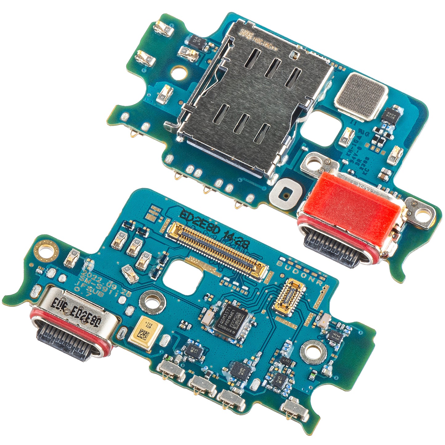 Ladeanschlussplatine - Mikrofon - SIM-Kartenlesermodul Samsung Galaxy S23 S911, Swap GH96-15629A