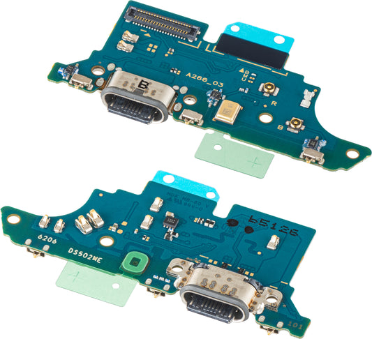 Ladeanschlussplatine - Mikrofon Samsung Galaxy A26 A266, Service Pack GH96-19386A