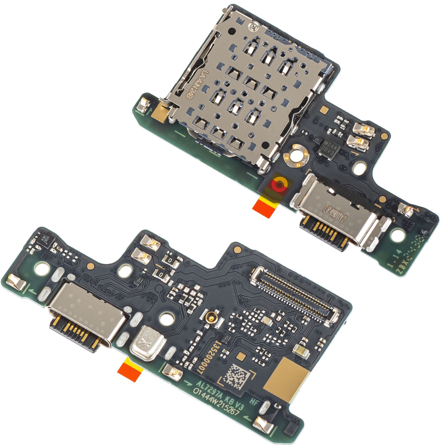 Charging Connector Board - Microphone - SIM Reader Module Xiaomi Redmi Note 14 4G, Service Pack 5600020000700
