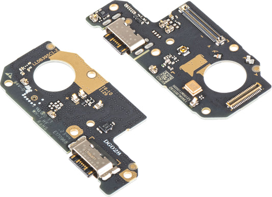 Ladeanschlussplatine - Mikrofon Xiaomi Redmi Note 12 4G, Service Pack 56000200M700
