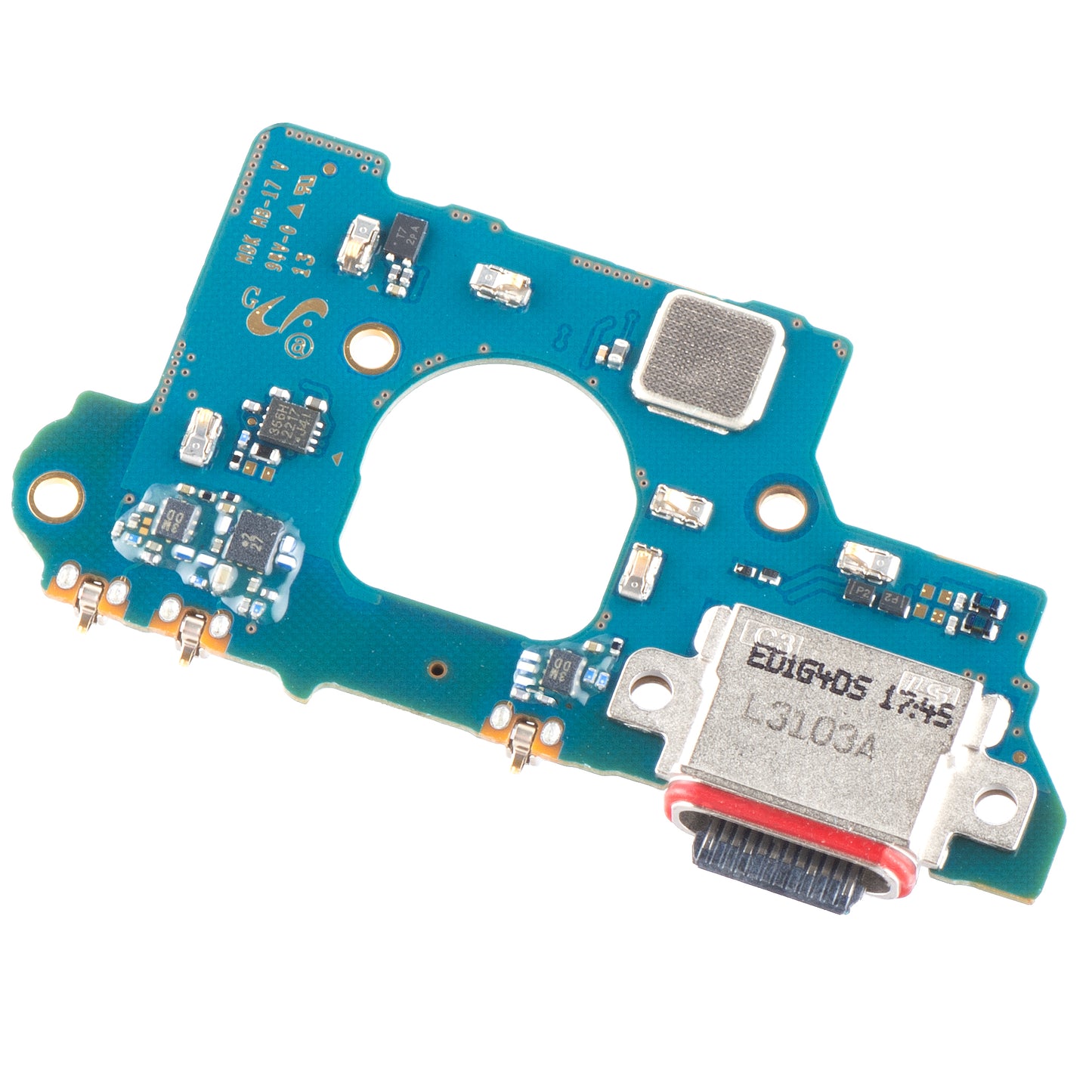 Ladebuchse & Mikrofon Platine für Samsung Galaxy S20 FE 5G G781 | Service Pack