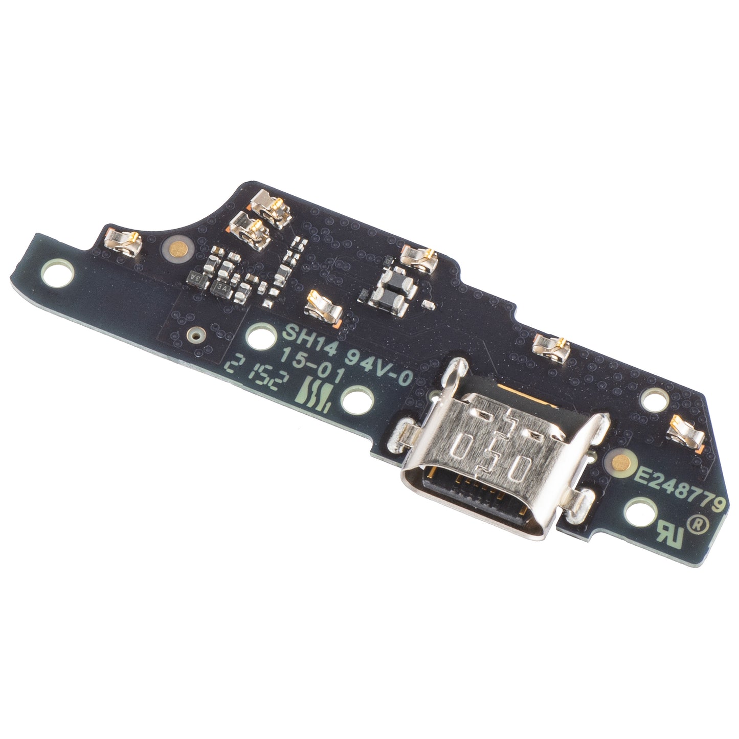 Ladeanschlussplatine - Mikrofon Motorola Moto E20, Service Pack 5P68C19462
