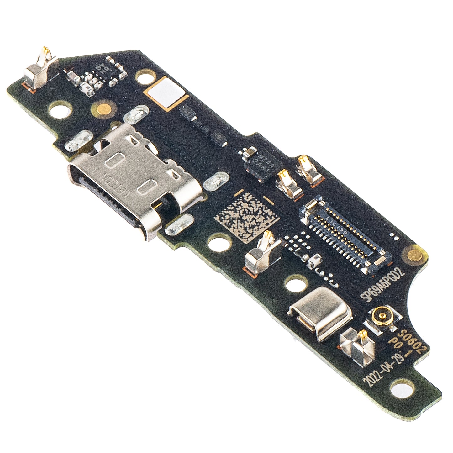 Ladebuchse & Mikrofon Platine für Motorola Moto E40 / E30 | Service Pack