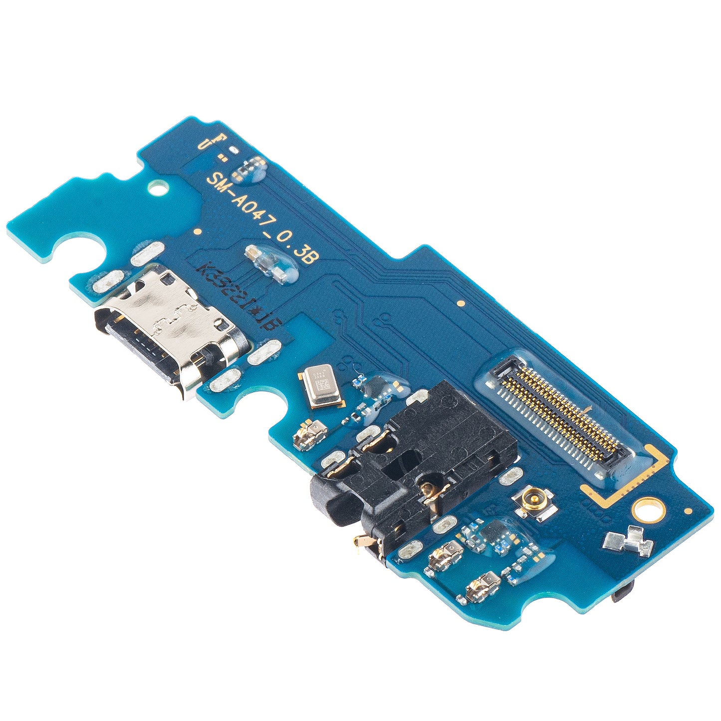 Ladebuchse / Audio / Mikrofon Platine für Samsung Galaxy A04s A047 | Service Pack