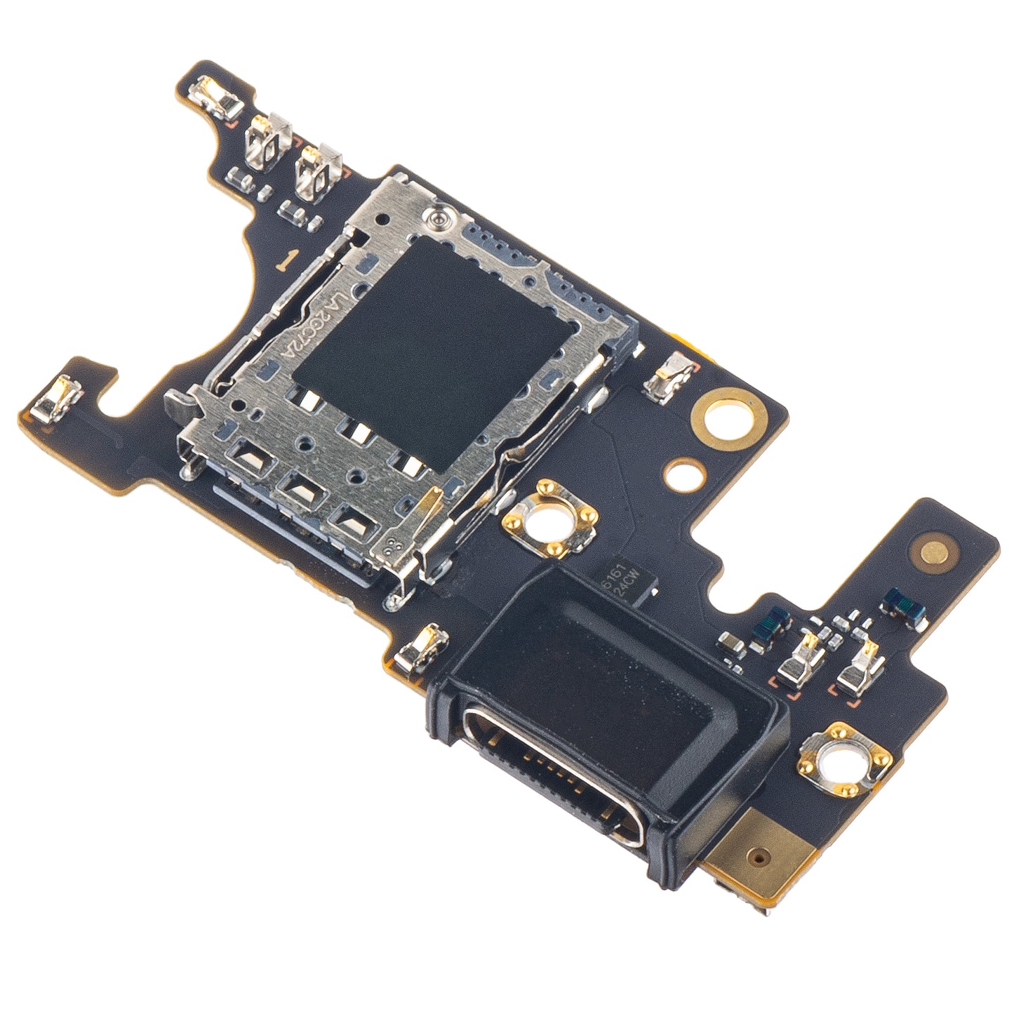 Ladeanschlussplatine - Mikrofon - SIM-Kartenleser Modul Motorola Edge 30 Neo, Service Pack 5P68C21409