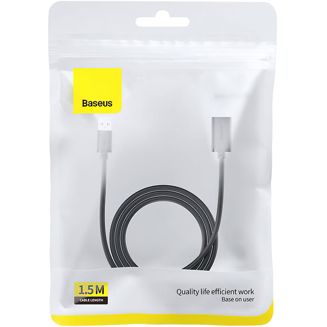 USB 3.0 Verlängerungskabel Baseus AirJoy Series, 1,5m, Schwarz B00631103111-02