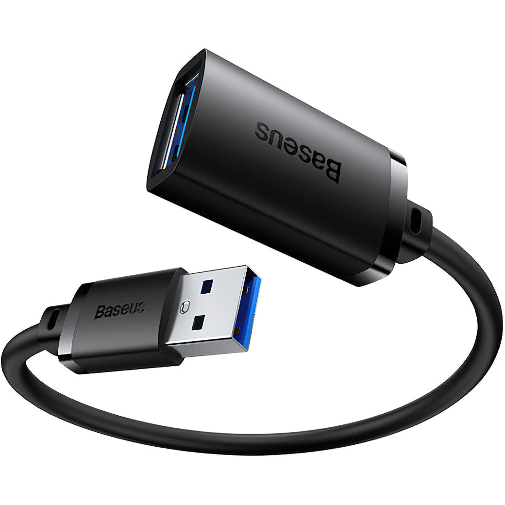 USB 3.0 Verlängerungskabel Baseus AirJoy Series, 1,5m, Schwarz B00631103111-02