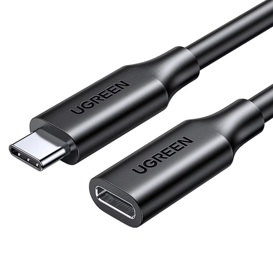 USB-C Verlängerungskabel UGREEN US353, 1m, Schwarz