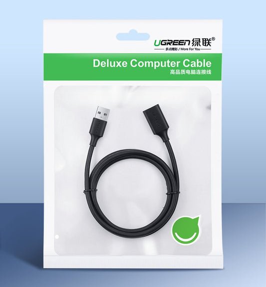 USB 3.0 Verlängerungskabel UGREEN US129, 3m, Schwarz