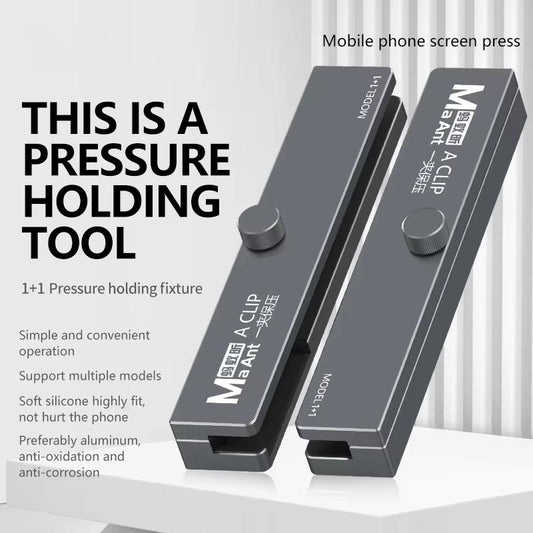 MaAnt A Clip Presse, Set 2 Stück, Grau