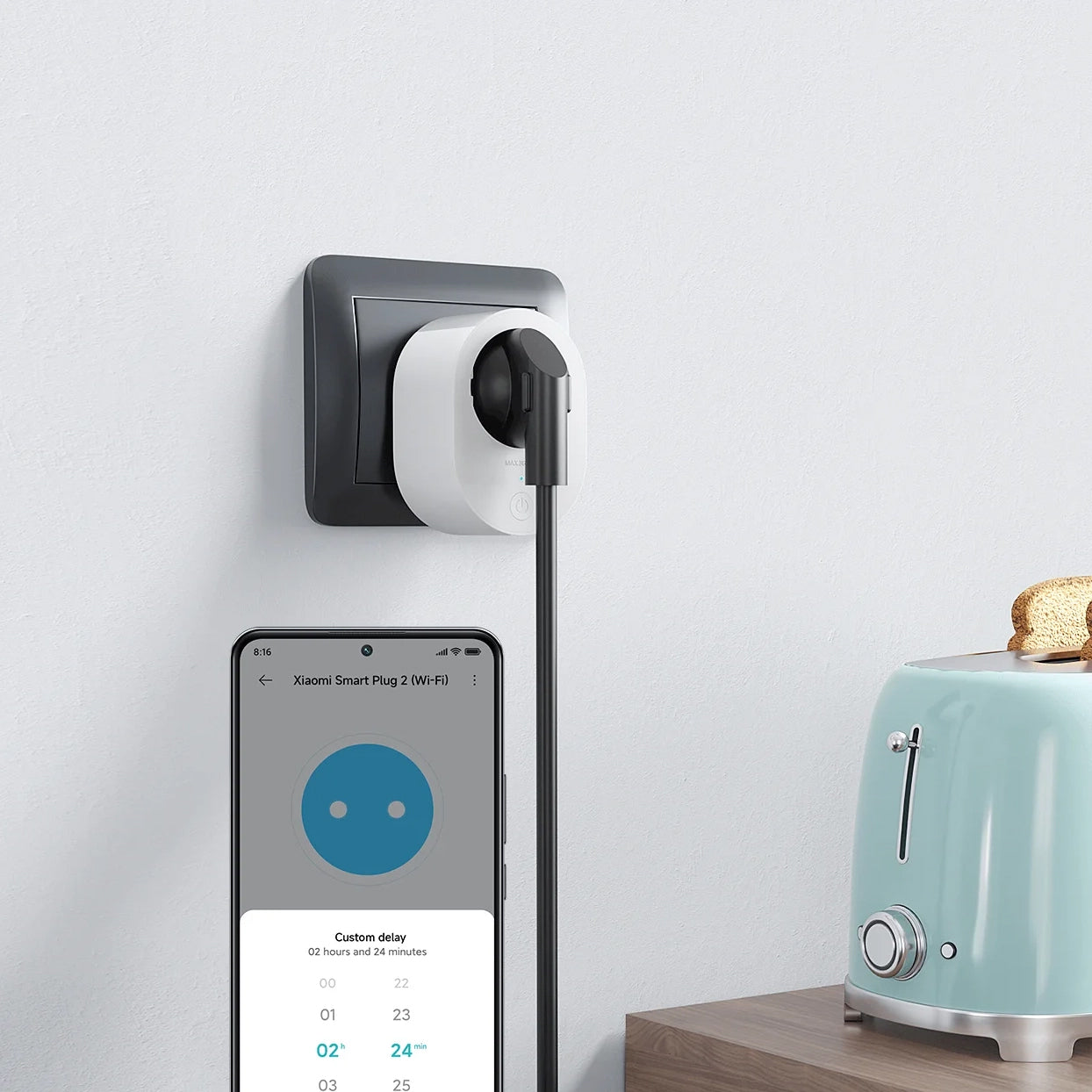 Xiaomi Mi Smart 2 Steckdose, Wi-Fi BHR6868EU