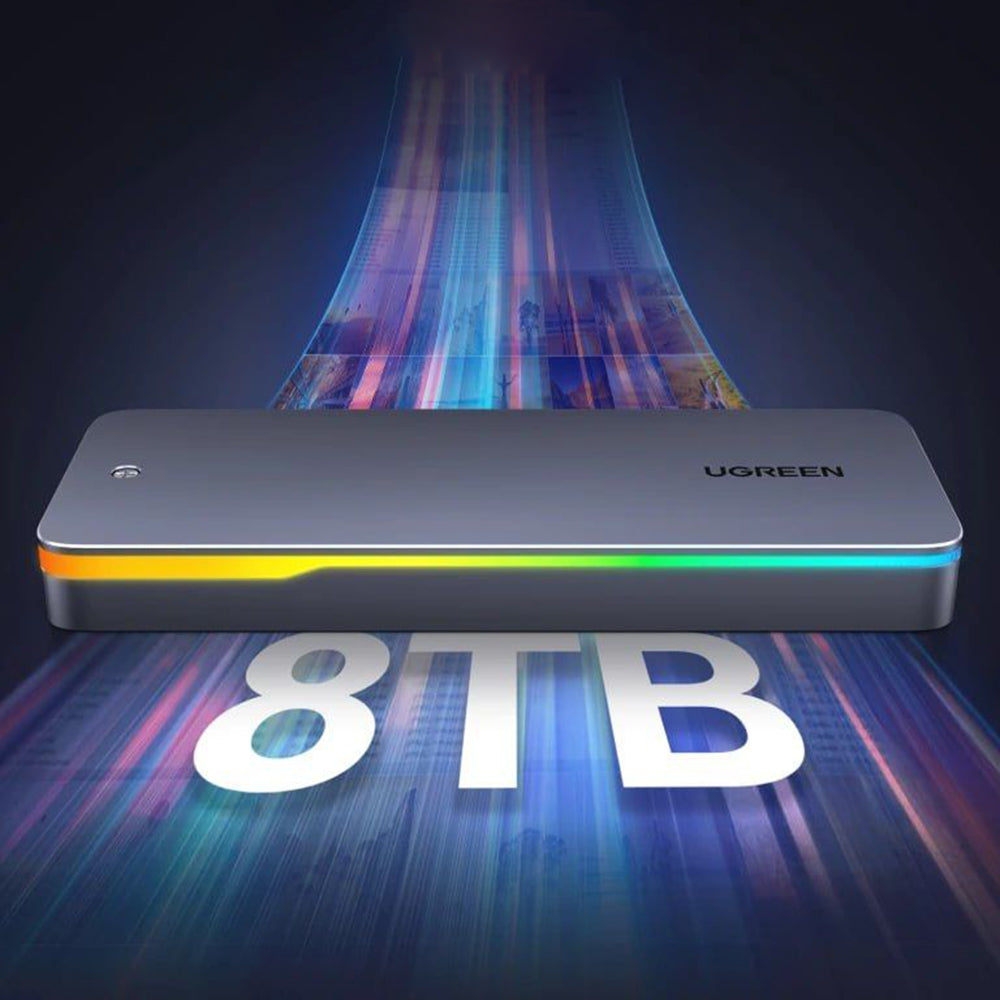 Rack UGREEN CM777 (25665) für SSD M.2 NVMe, Schwarz