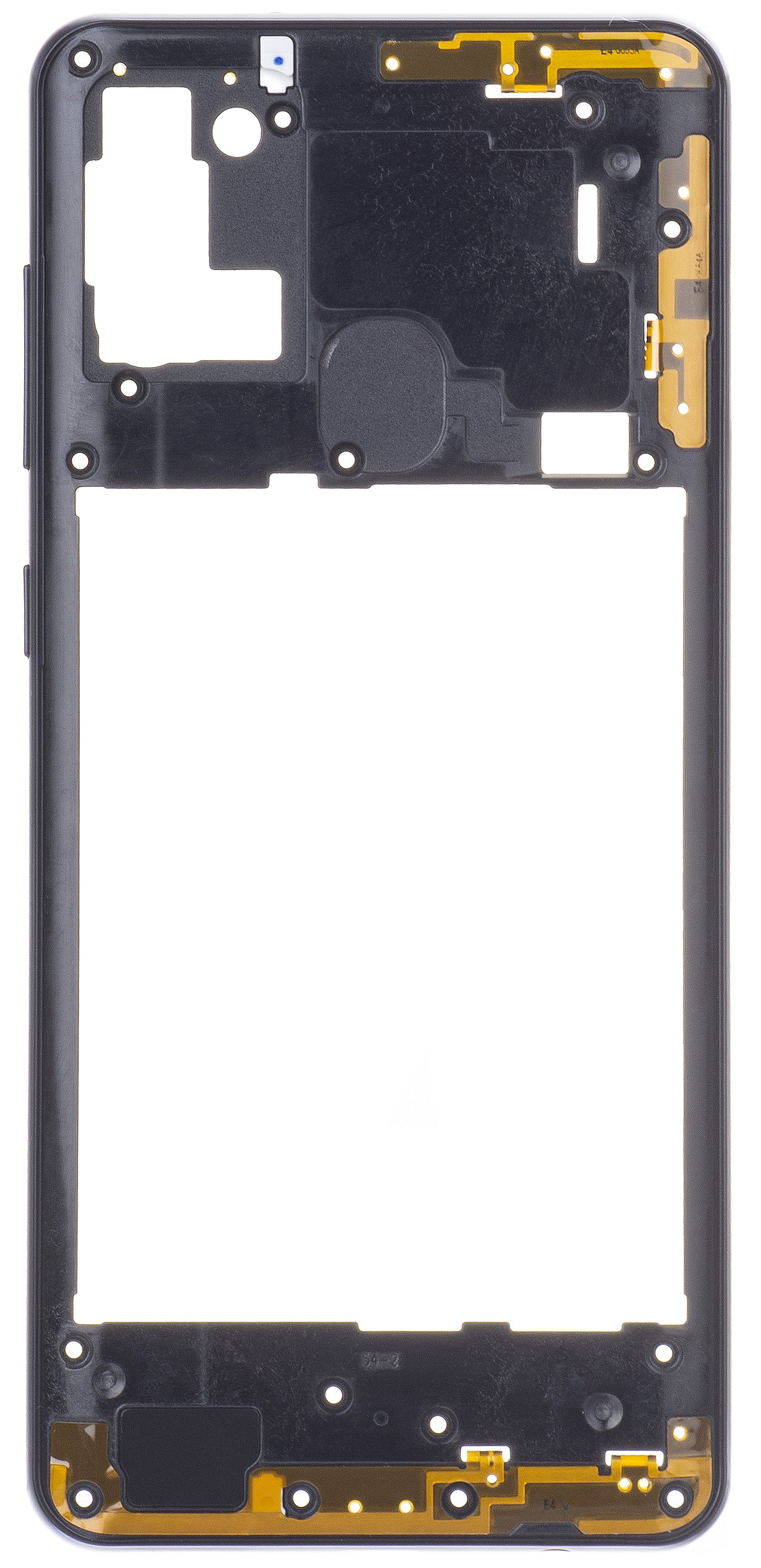 Mittelgehäuse Samsung Galaxy A21s A217, Schwarz