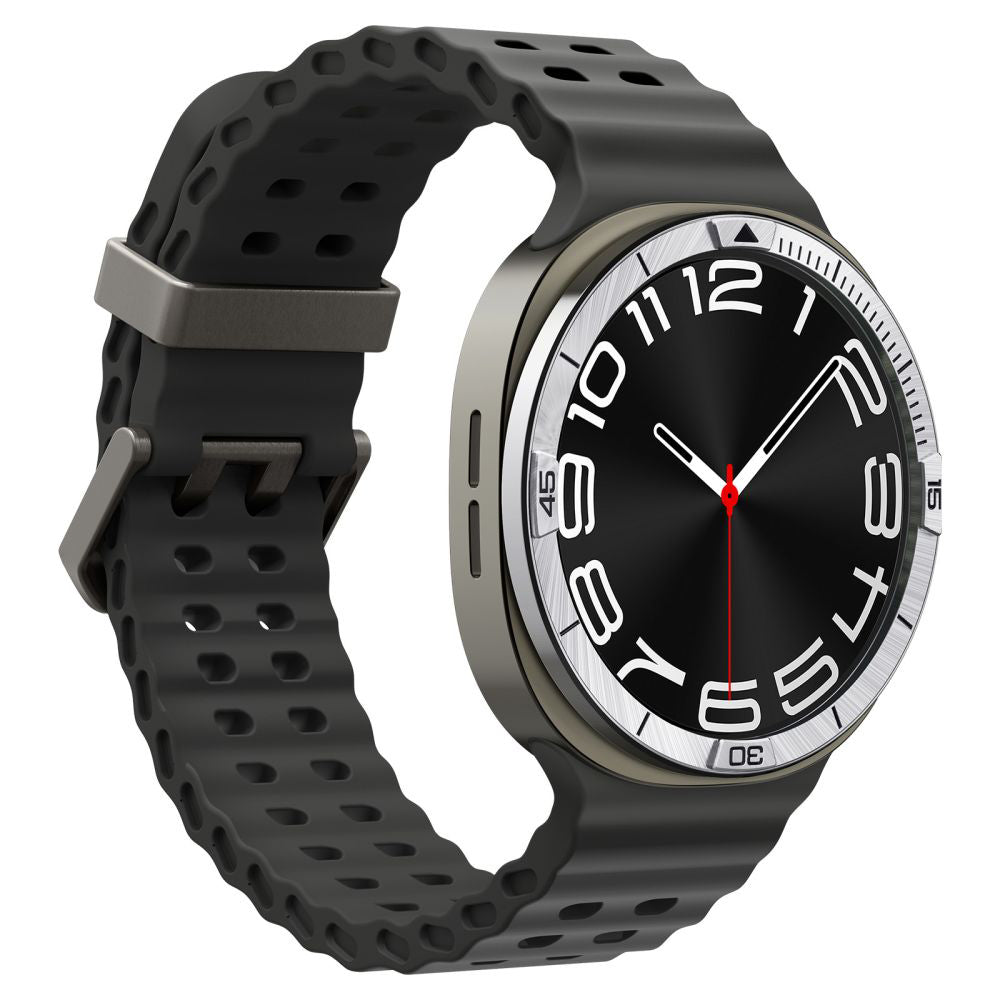 Spigen Tune Pilot Schutzrahmen für Samsung Galaxy Watch8 44mm, Silber ACS10009