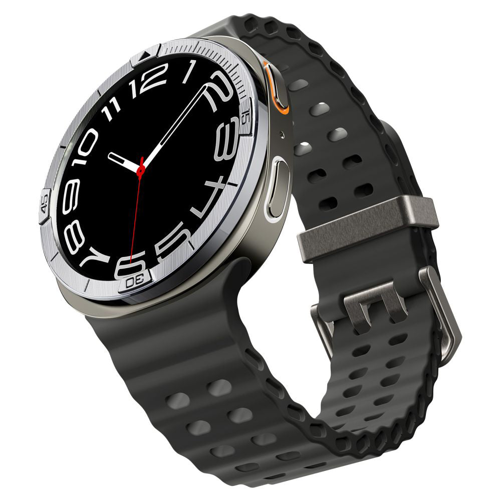Spigen Tune Pilot Schutzrahmen für Samsung Galaxy Watch8 44mm, Silber ACS10009