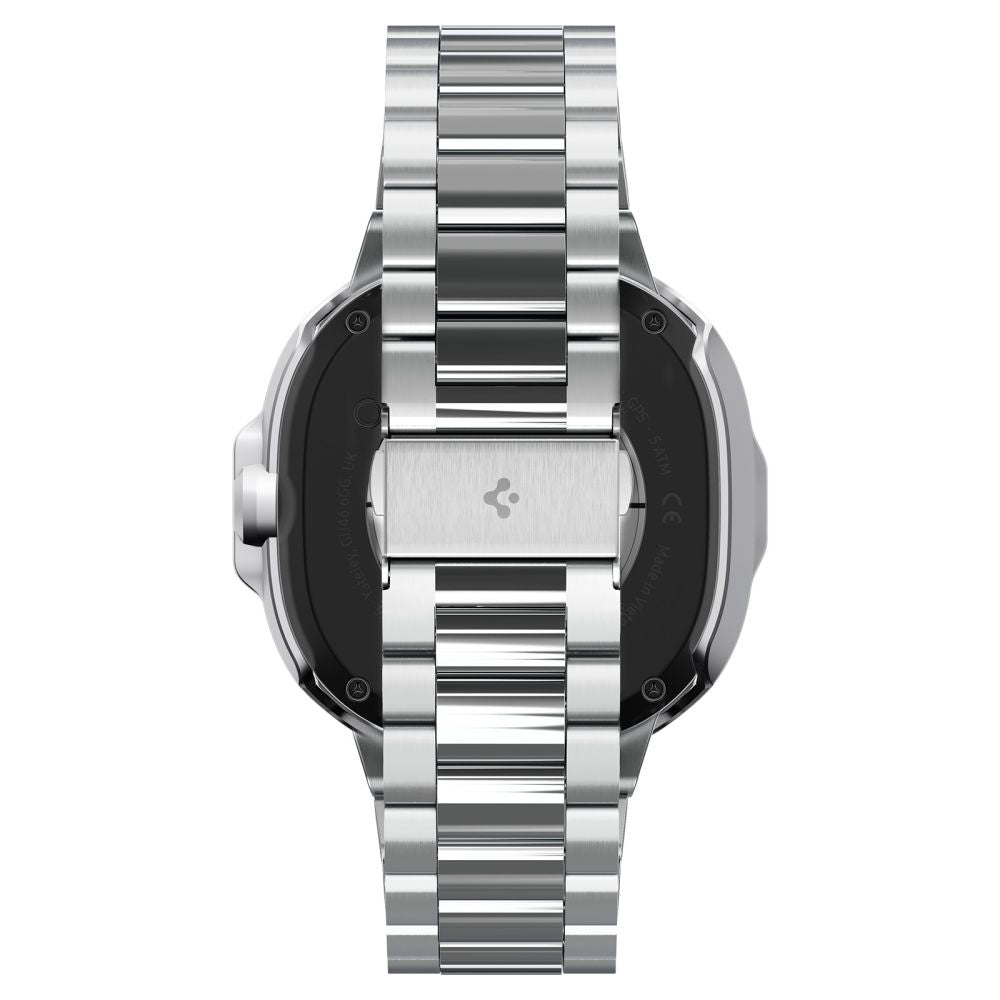 Spigen Tune Pro Pilot Schutzrahmen für Samsung Galaxy Watch8 Classic, Silber ACS10017