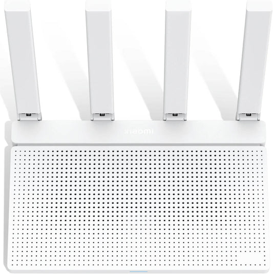 Drahtloser Router Xiaomi AX3000T, Dual Band, Wi-Fi 6, Weiß DVB4423GL