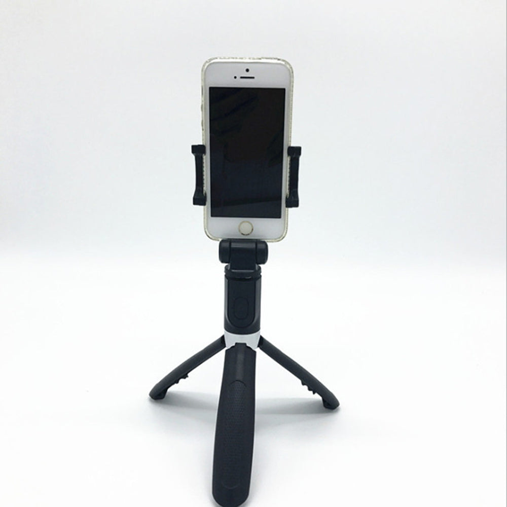 Selfie Stick Bluetooth Techsuit L01s, Universal, Schwarz