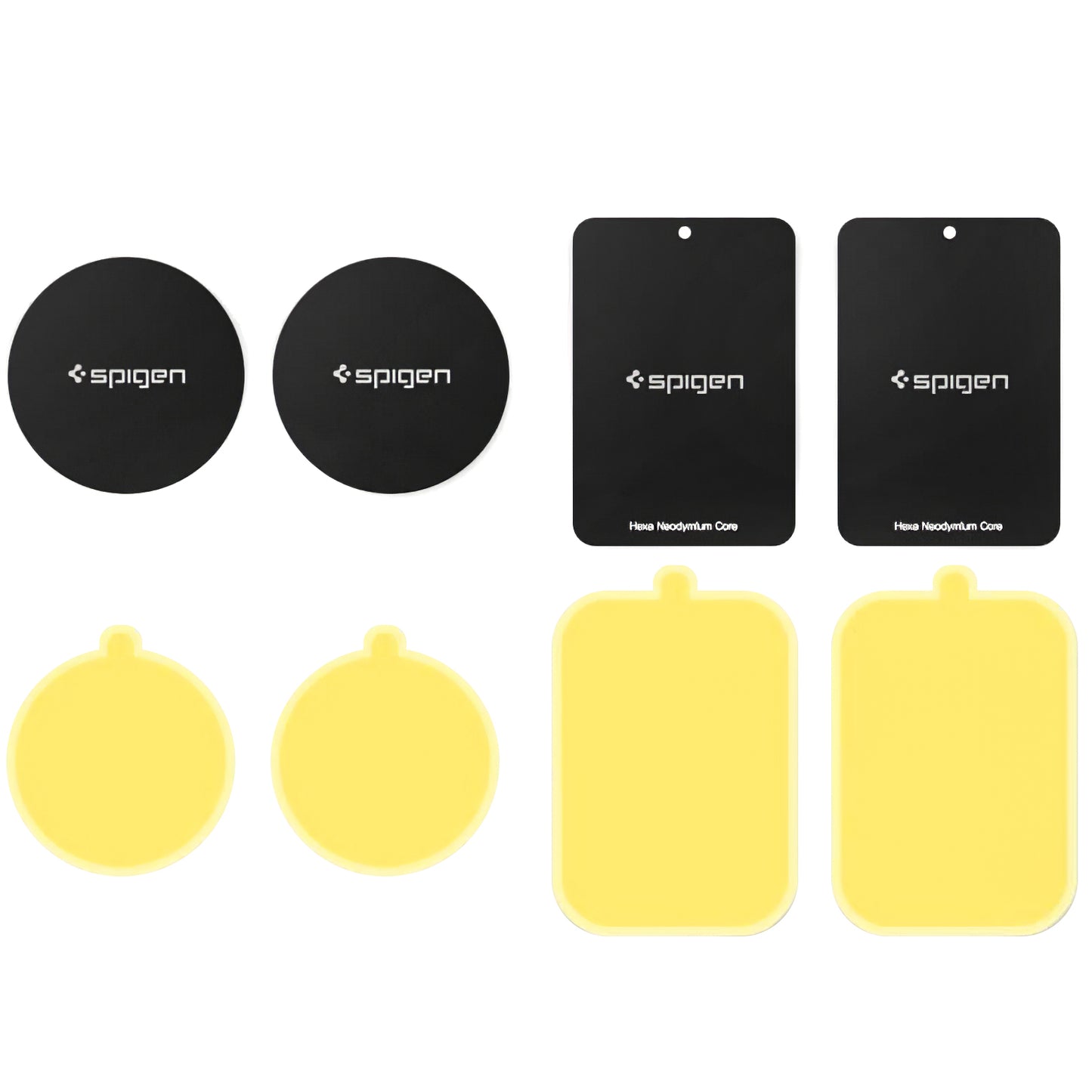 Metallsticker Spigen Mp-4p 4in1, Schwarz 000EP20342