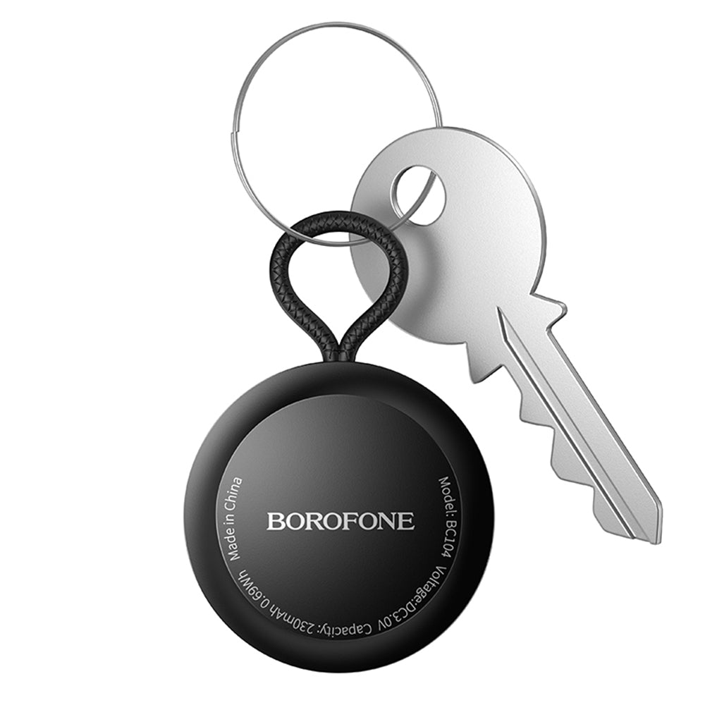 Borofone SmartTag BC104 für iOS-Serie, Schwarz