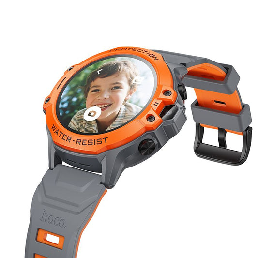 Smartwatch HOCO Y107 Kids Call, Orange