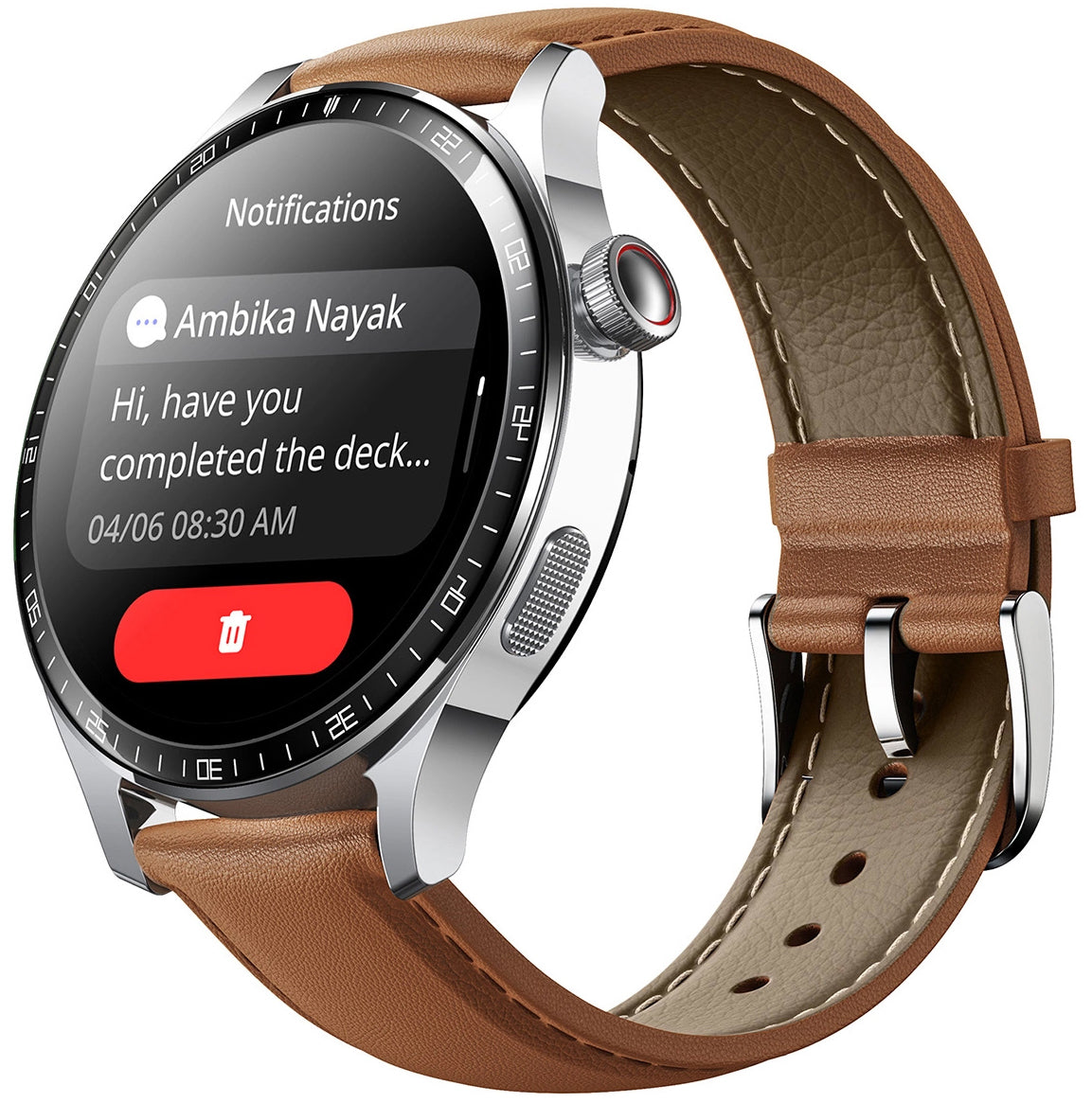 Smartwatch Joyroom JR-FC2 Pro Call, Silber