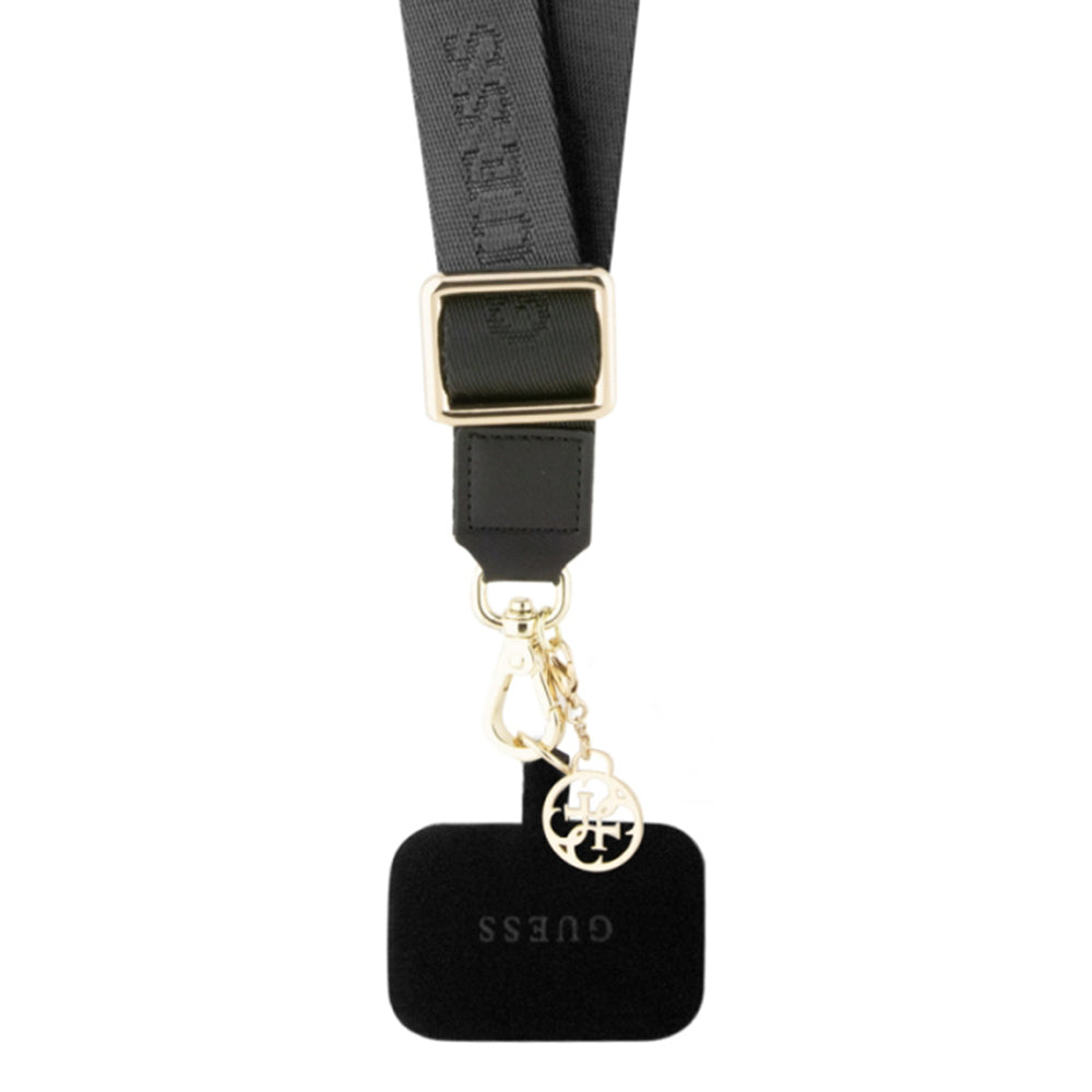 Guess Link Snap Telefonkordel, Schwarz