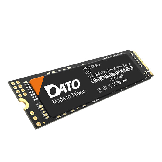 Solid State Drive (SSD) Dato DP800, NVME M.2 2280, PCIe, 512GB, Schwarz DP800SSD-512GB