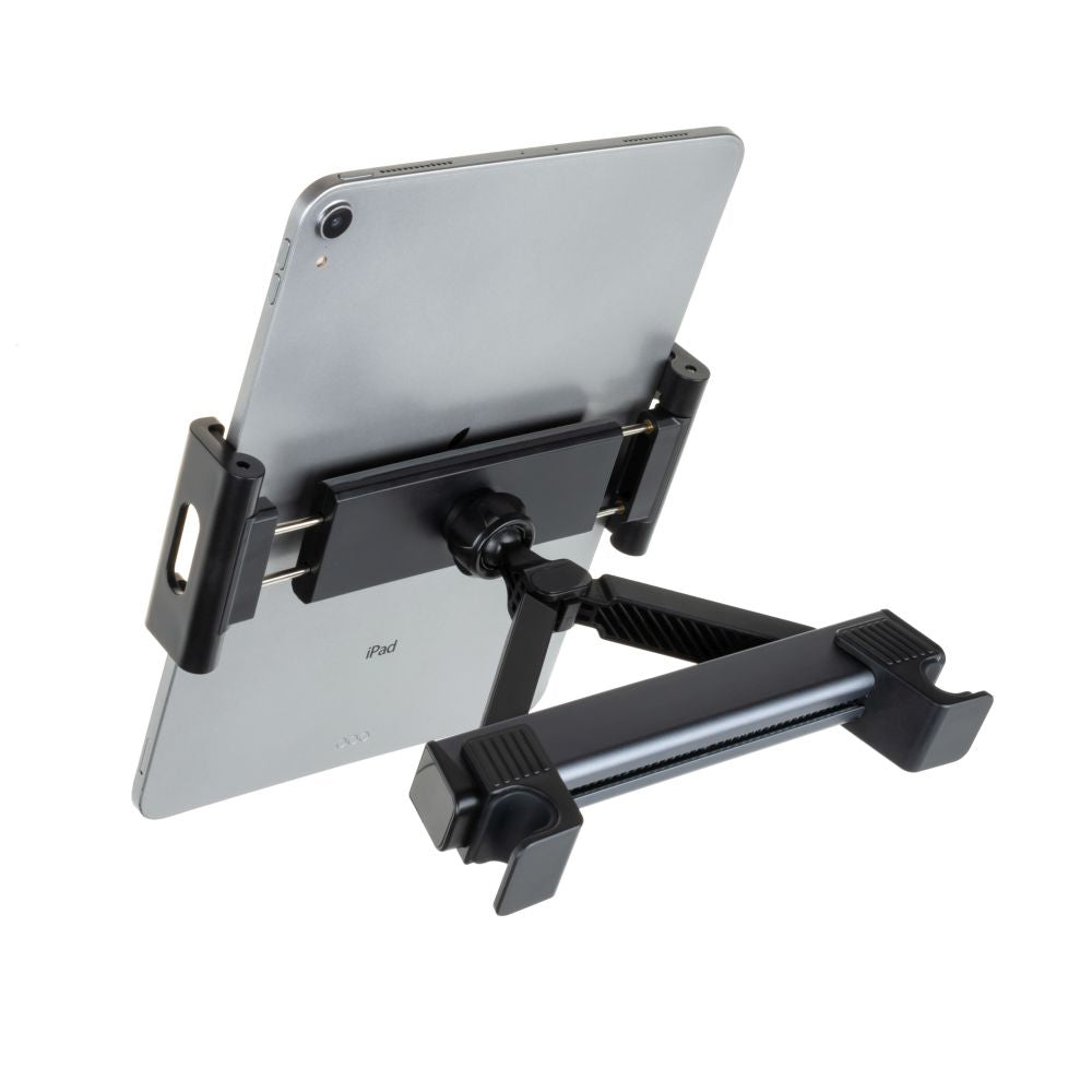 Fixed Passenger Max Kopfstützenhalterung für Tablet, 7 Zoll - 13 Zoll, Grau