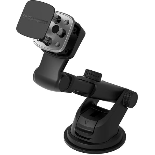 Silver Monkey SMA013 Magnetische Autohalterung, Universal, Schwarz