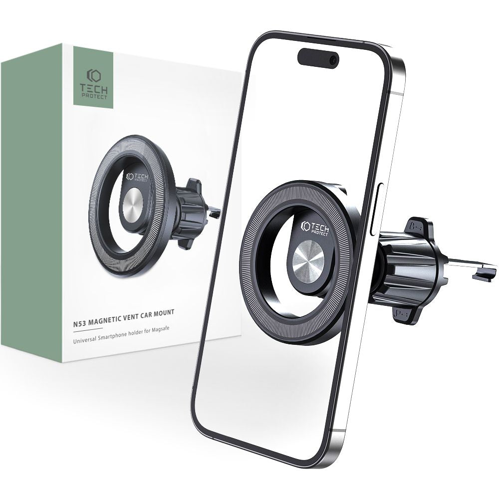 Tech-Protect N53 MagSafe KFZ-Halterung | Universal | Schwarz | Lüftungsgitter