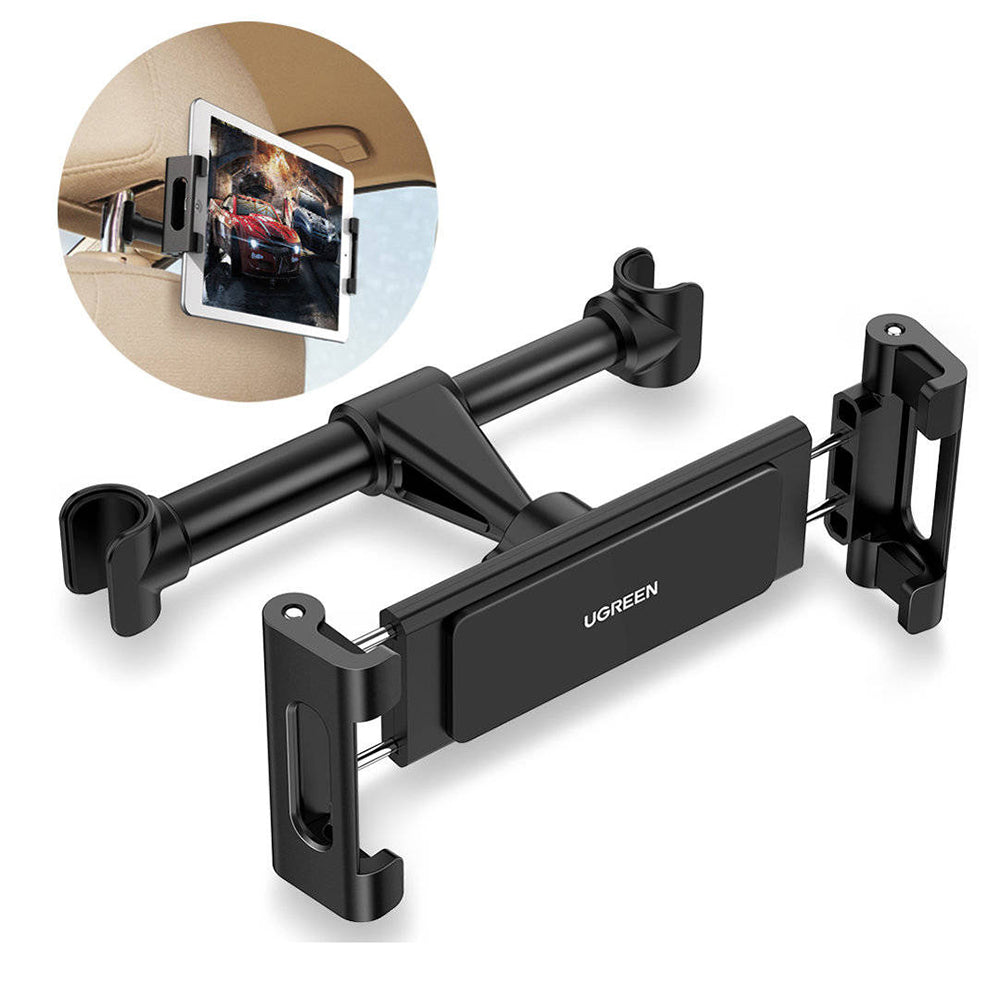 Auto-Kopfstützenhalter UGREEN LP160 (60108) für Telefon / Tablet, 4,7 Zoll - 12,9 Zoll, Schwarz
