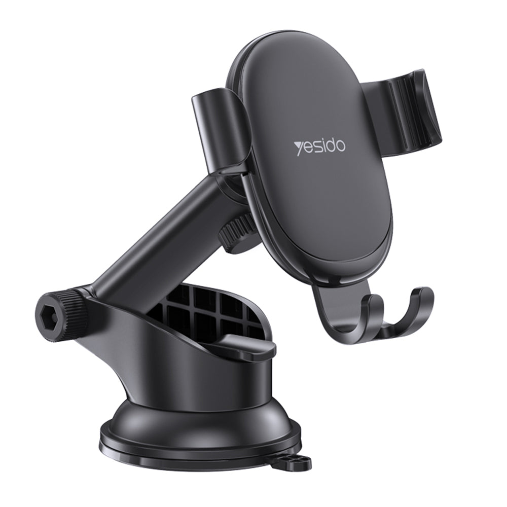Yesido C120 Car Holder, 4inch - 6.5inch, Black