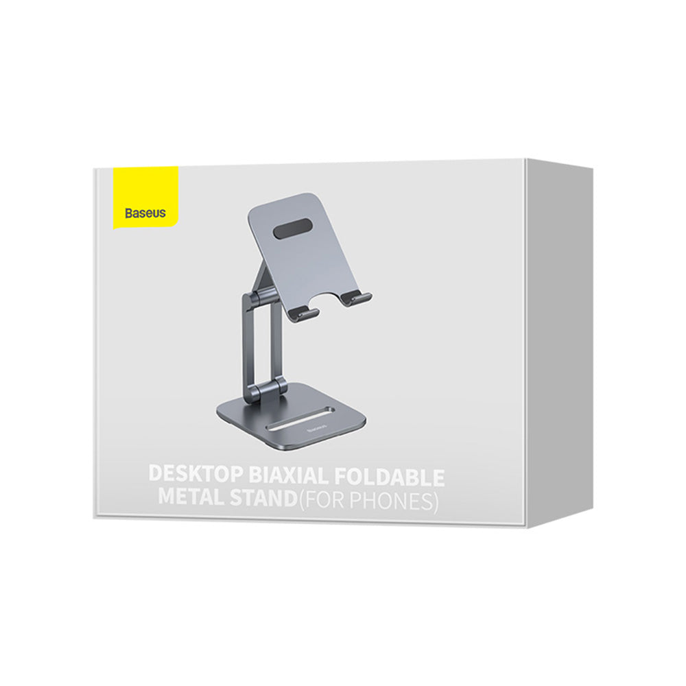 Baseus Biaxial Desk Stand for Phone / Tablet, Universal, Gray LUSZ000013