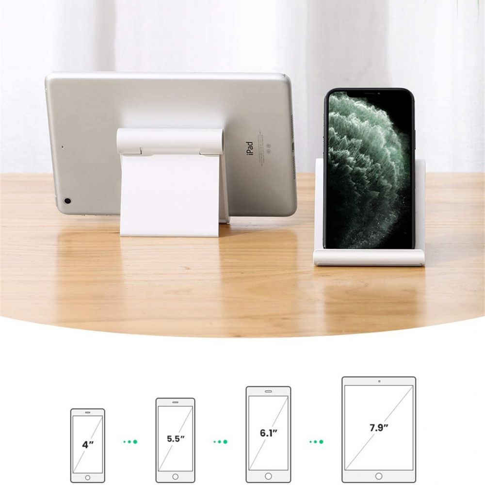 Techsuit Bürohalterung ABS-BK1, 4 Zoll - 7,9 Zoll, Schwarz