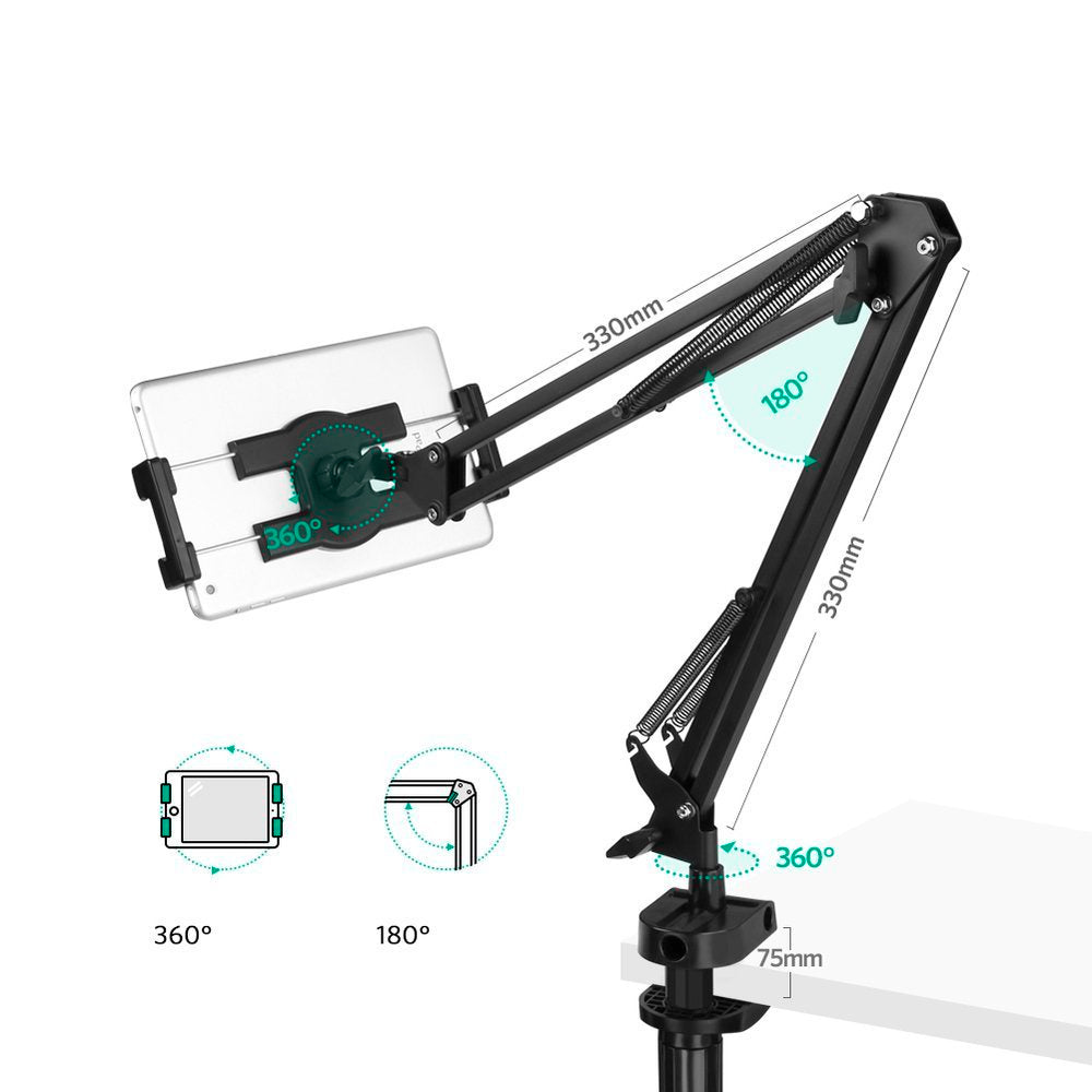 UGREEN Schreibtischhalterung für Telefon / Tablet, Universal, Schwarz