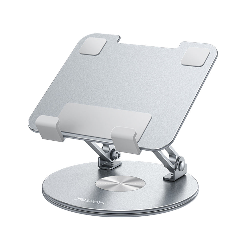 Yesido C293 Bürohalterung für Telefon / Tablet, 4,5 Zoll - 13 Zoll, Silber