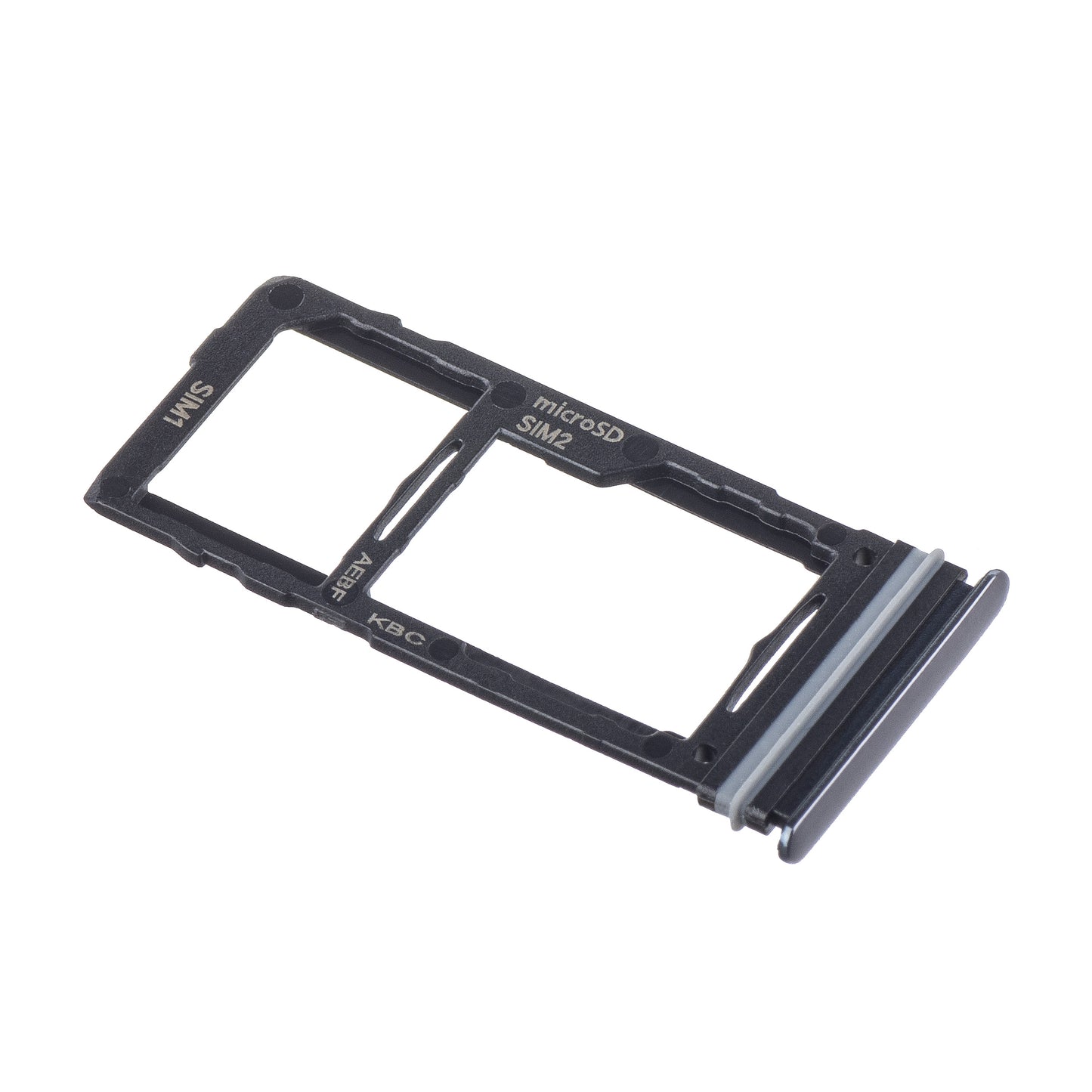 SIM-Kartenhalter Samsung Galaxy A52s 5G A528 / A52 5G A526 / A72 A725 / A72 5G A726, Schwarz