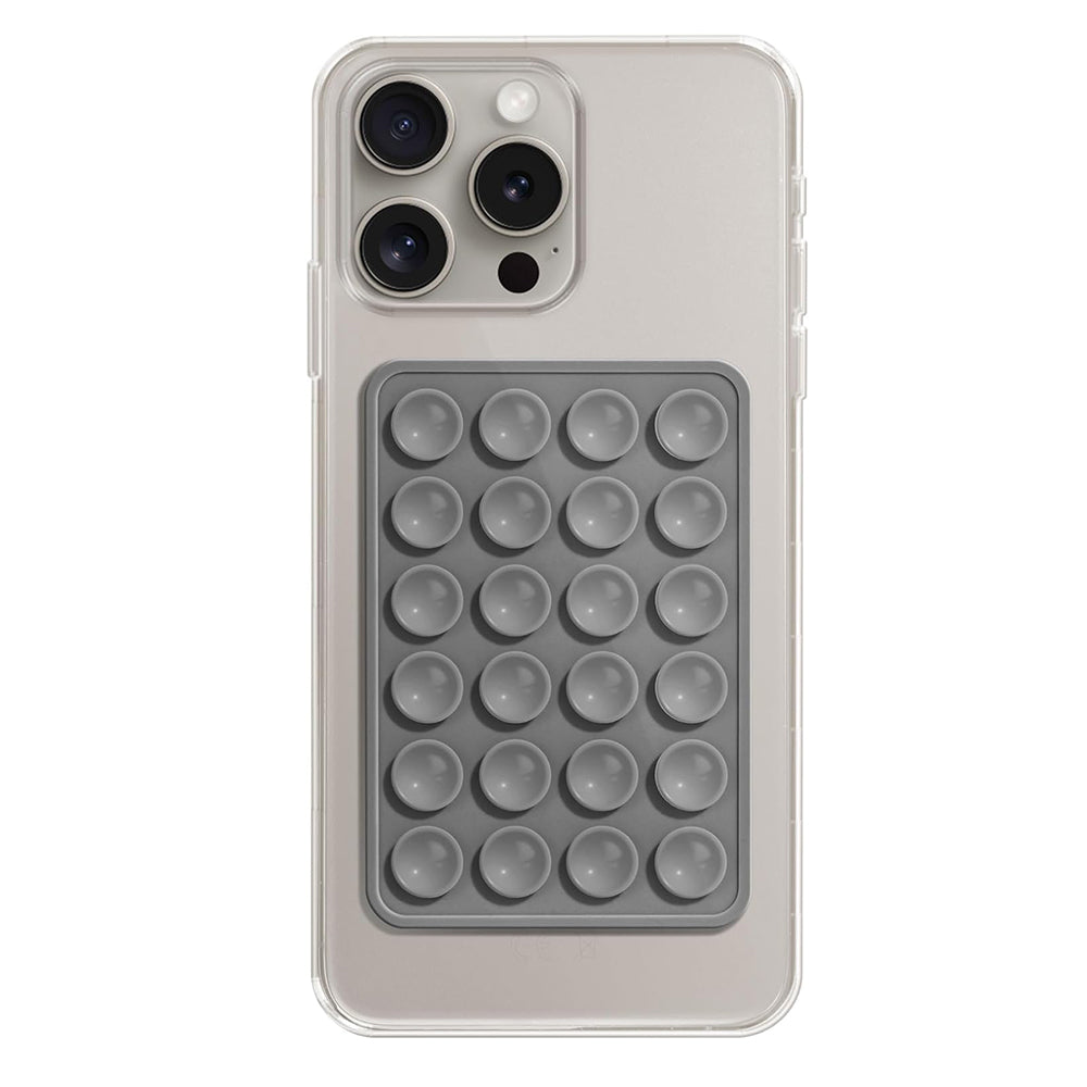 Techsuit ST-PAD Halterung mit Saugnäpfen, Grau