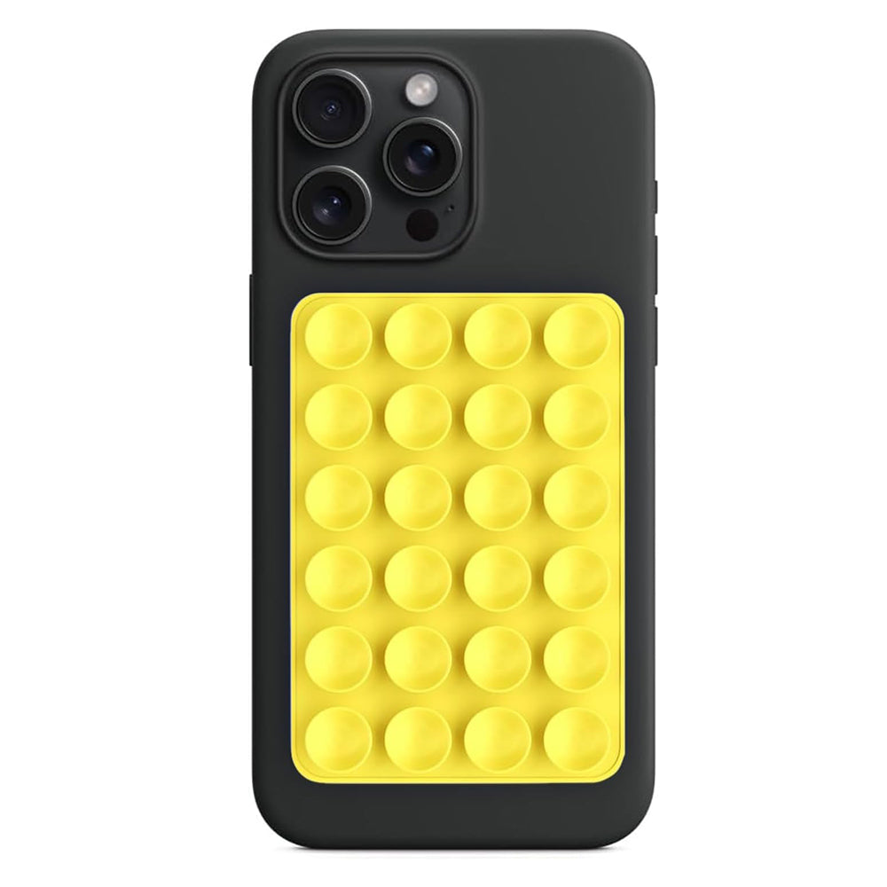Saugnapfhalterung Techsuit SY-PAD, Gelb