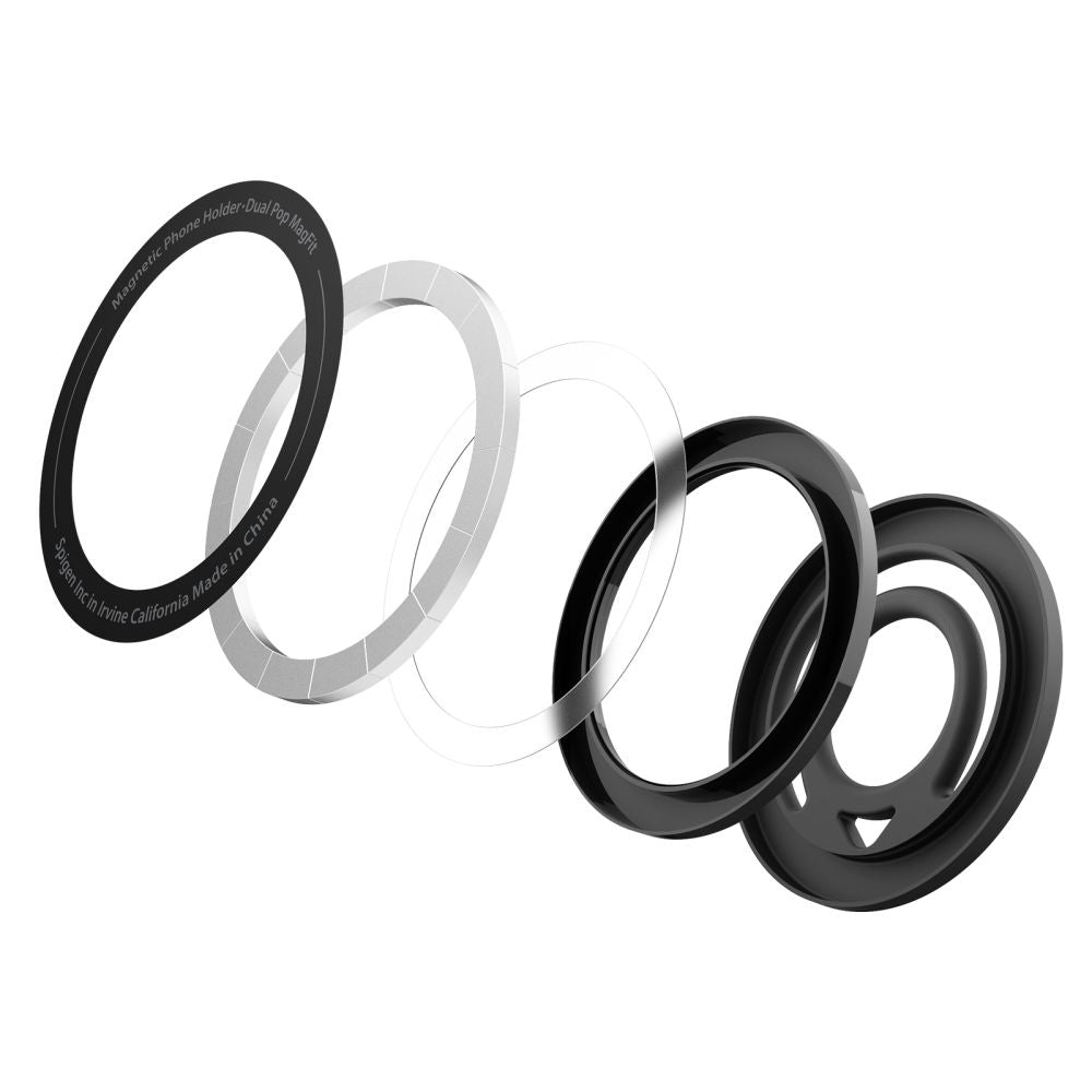 Spigen Dual Pop Universal Ringhalter, Schwarz AMP08886