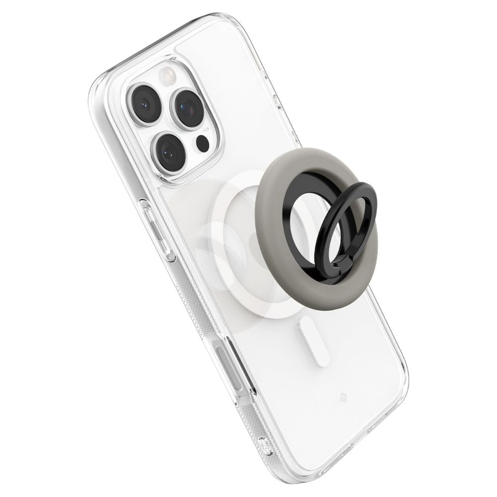 Spigen Nano Pop Ringhalter, Universal, Grau