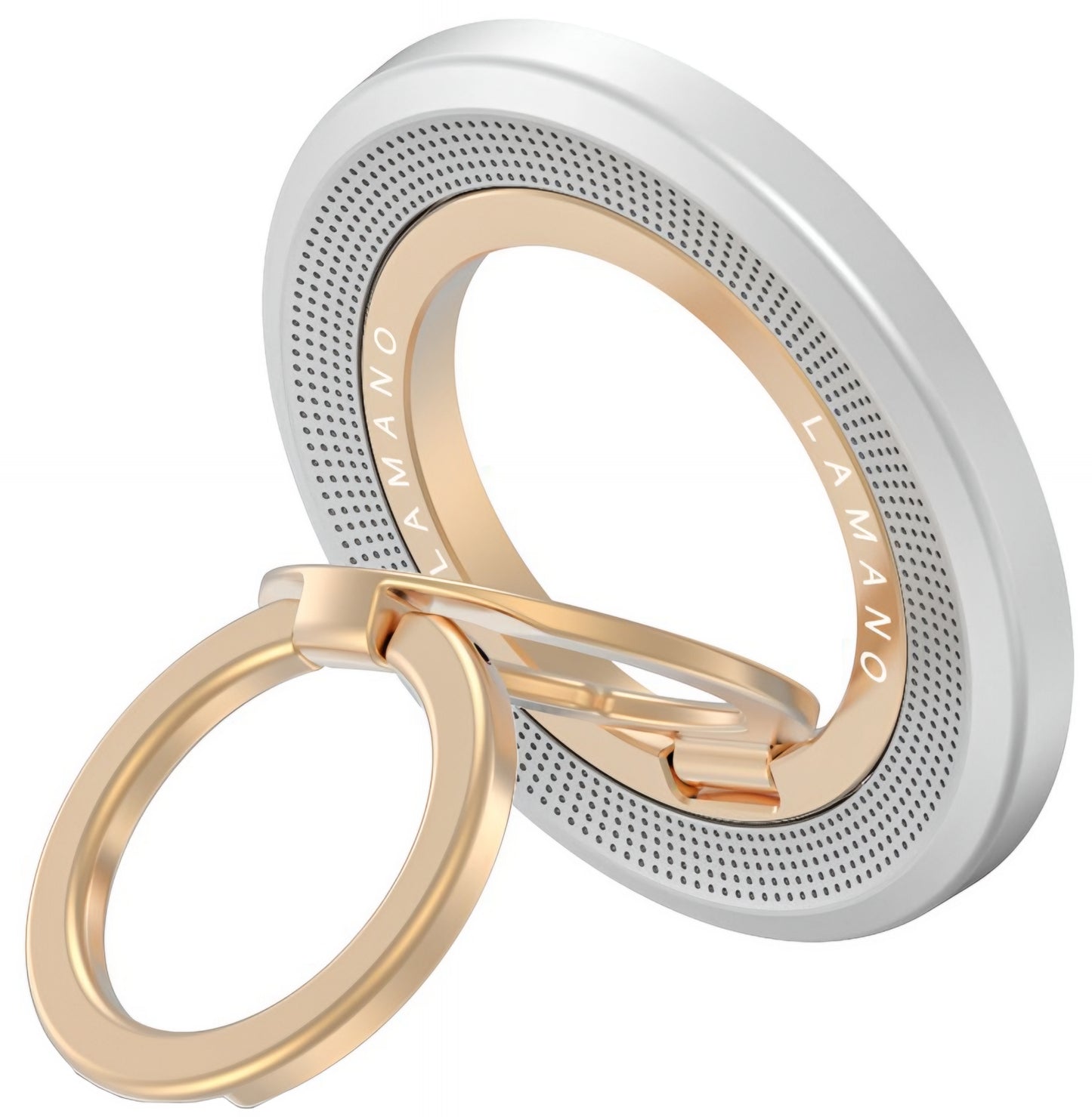 Tech-Protect MMR700 Lamano Ringhalter, Universal, Silber-Gold