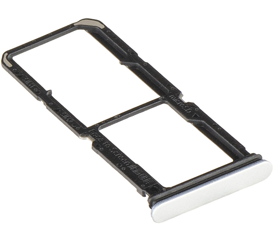 SIM-Kartenhalter Oppo A5 4G, Silber (Mist White), Service Pack 612121000415