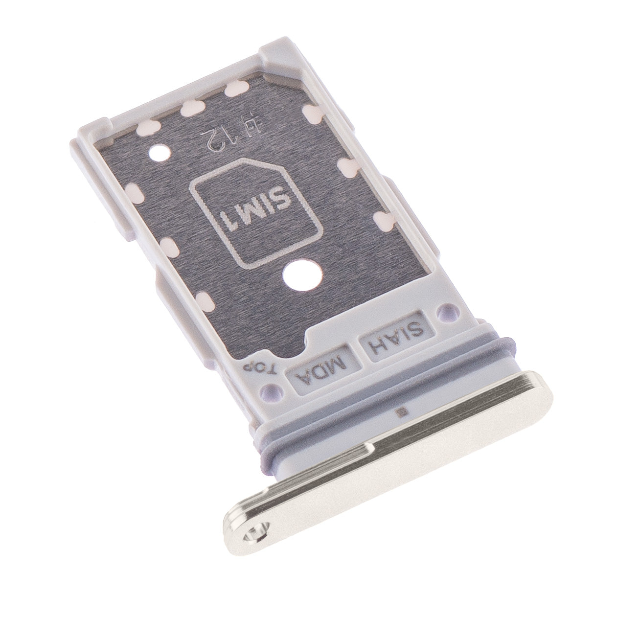 SIM-Kartenhalter für Samsung Galaxy S23 Ultra S918 | Dual SIM | Creme