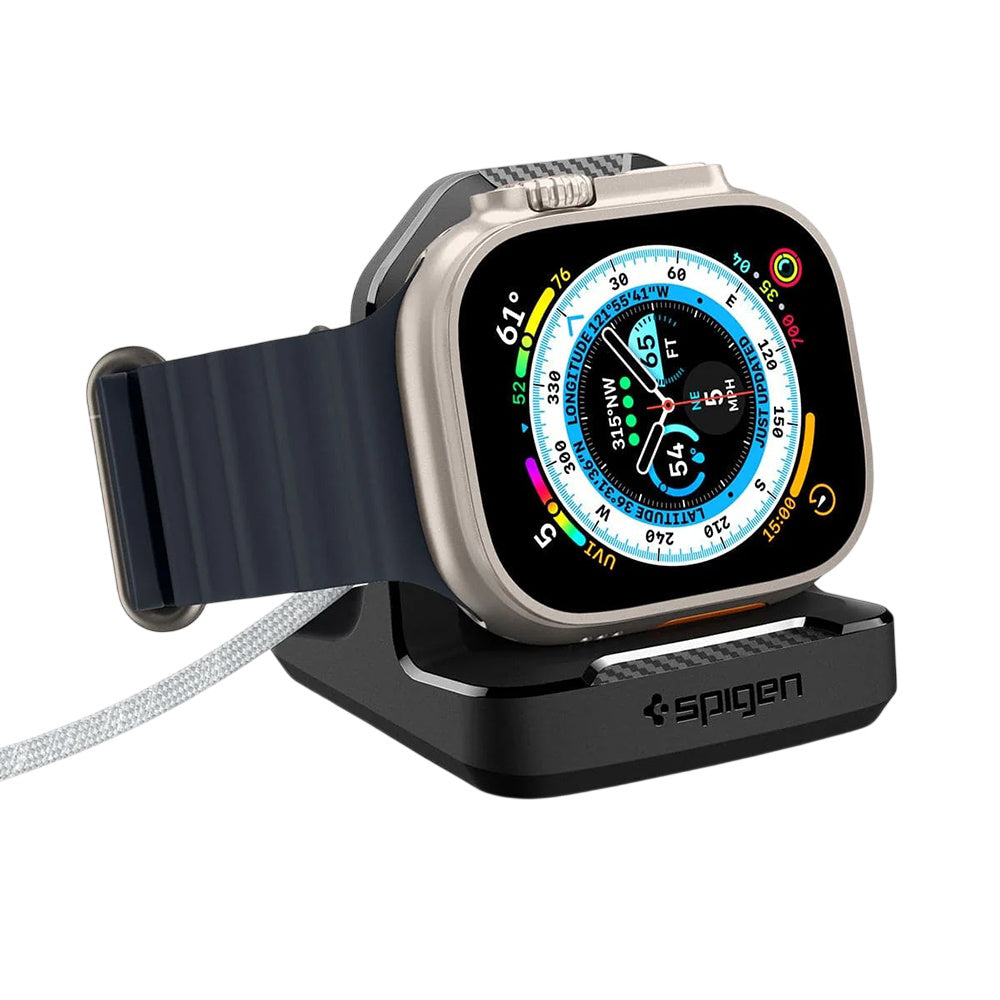 Spigen Rugged Armor Halterung für Apple Watch Series, Schwarz AMP05764