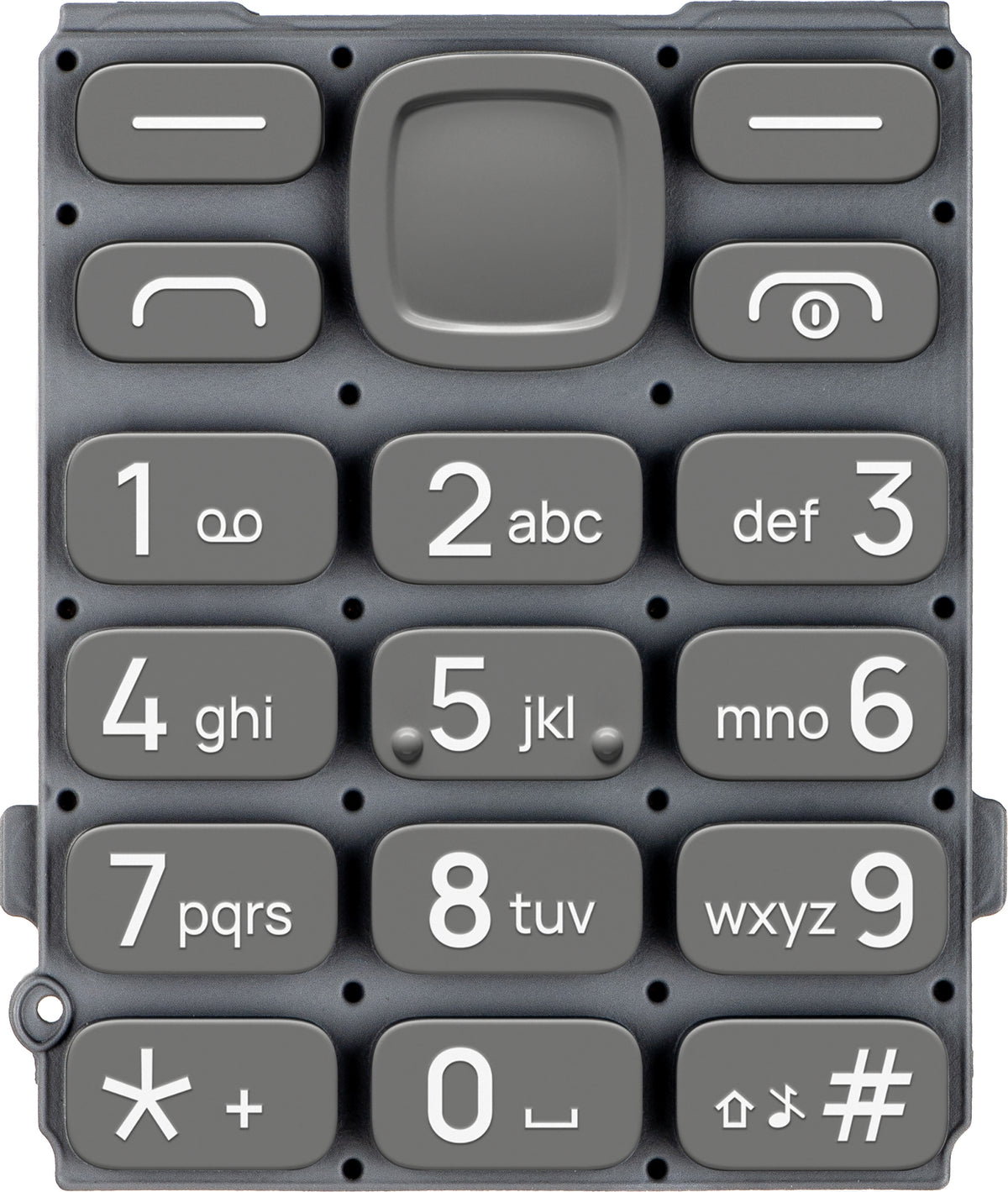 Lateinische Tastatur HMD 130 Music, Grau, Service Pack SP20Z14Z1457Y