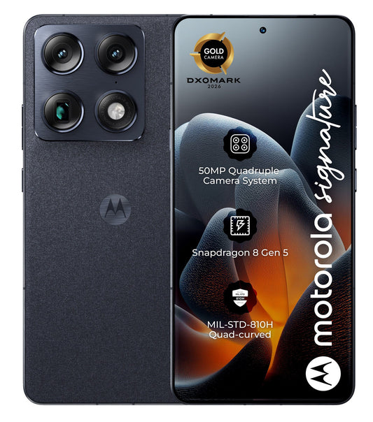 Mobiltelefon Motorola Signature 5G, 512GB, 16GB, Pantone Carbon PBAB0002SE